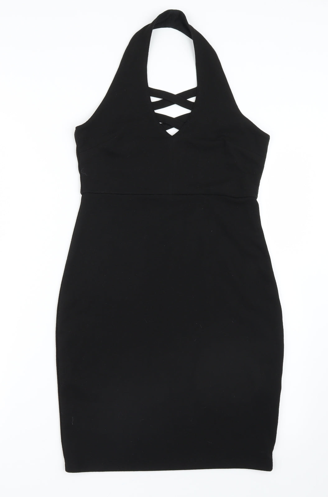 River Island Womens Black   Bodycon  Size 10