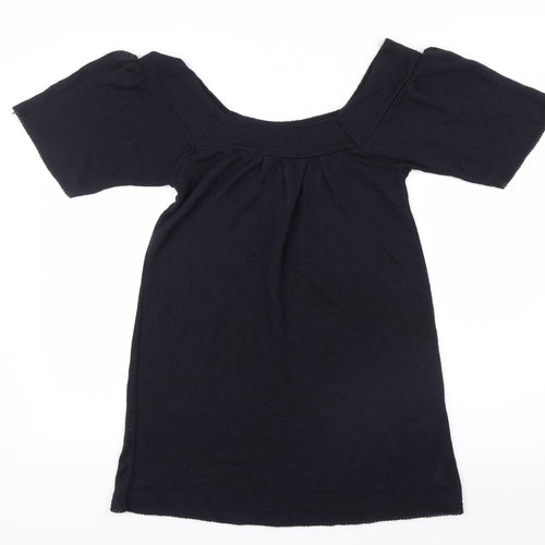 New Look Womens Blue  Knit Mini  Size 8