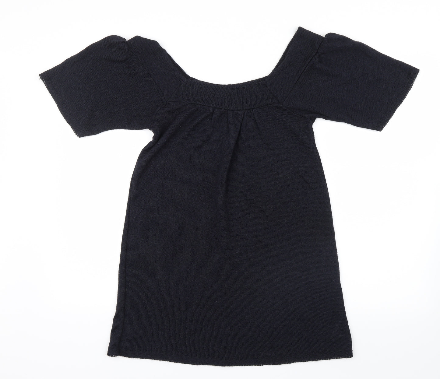 New Look Womens Blue  Knit Mini  Size 8