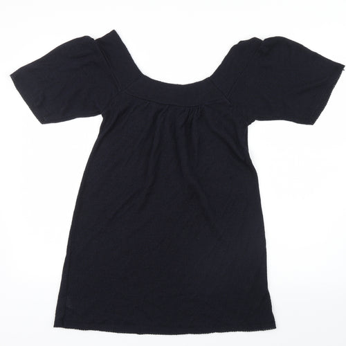 New Look Womens Blue  Knit Mini  Size 8