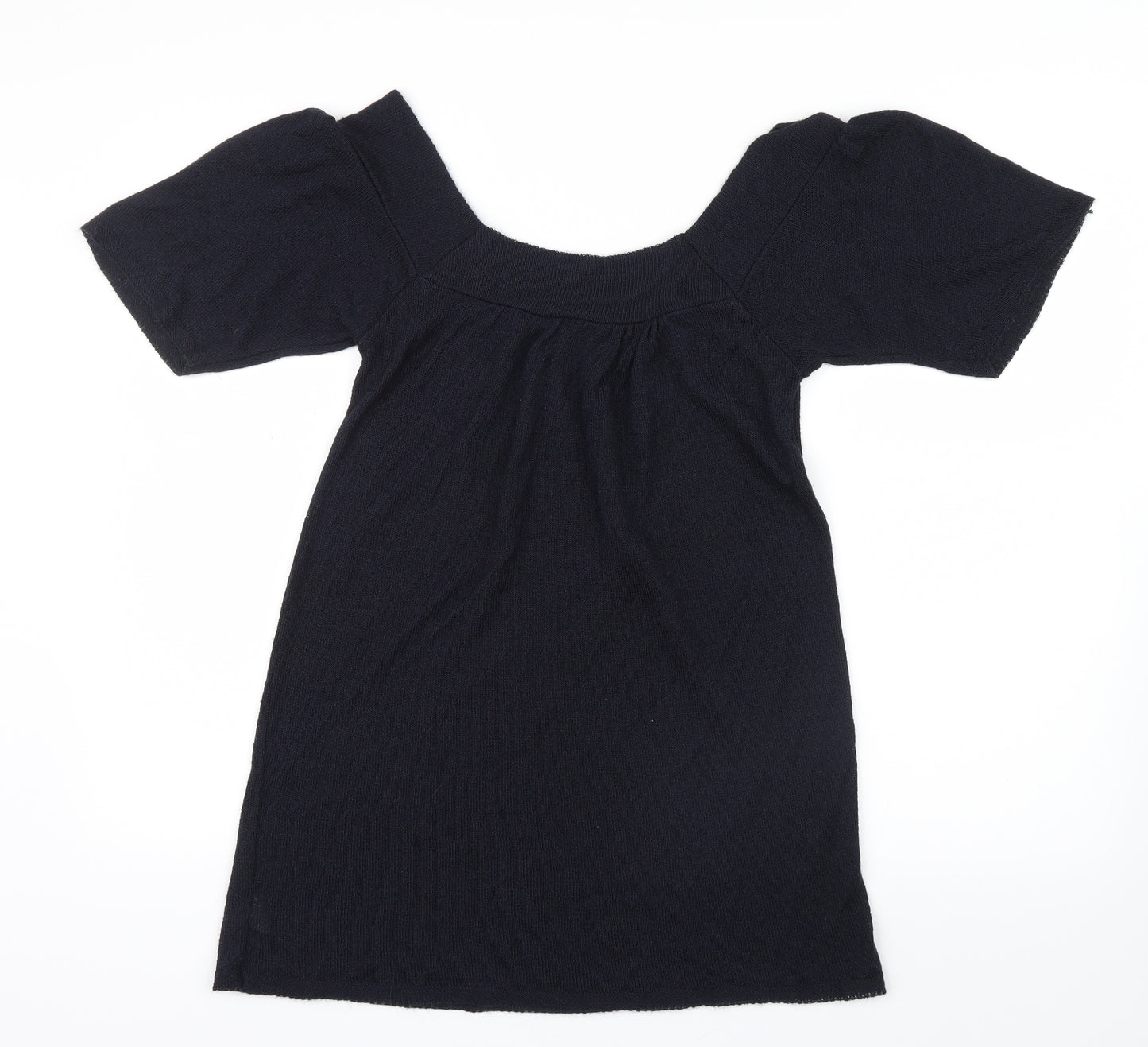 New Look Womens Blue  Knit Mini  Size 8