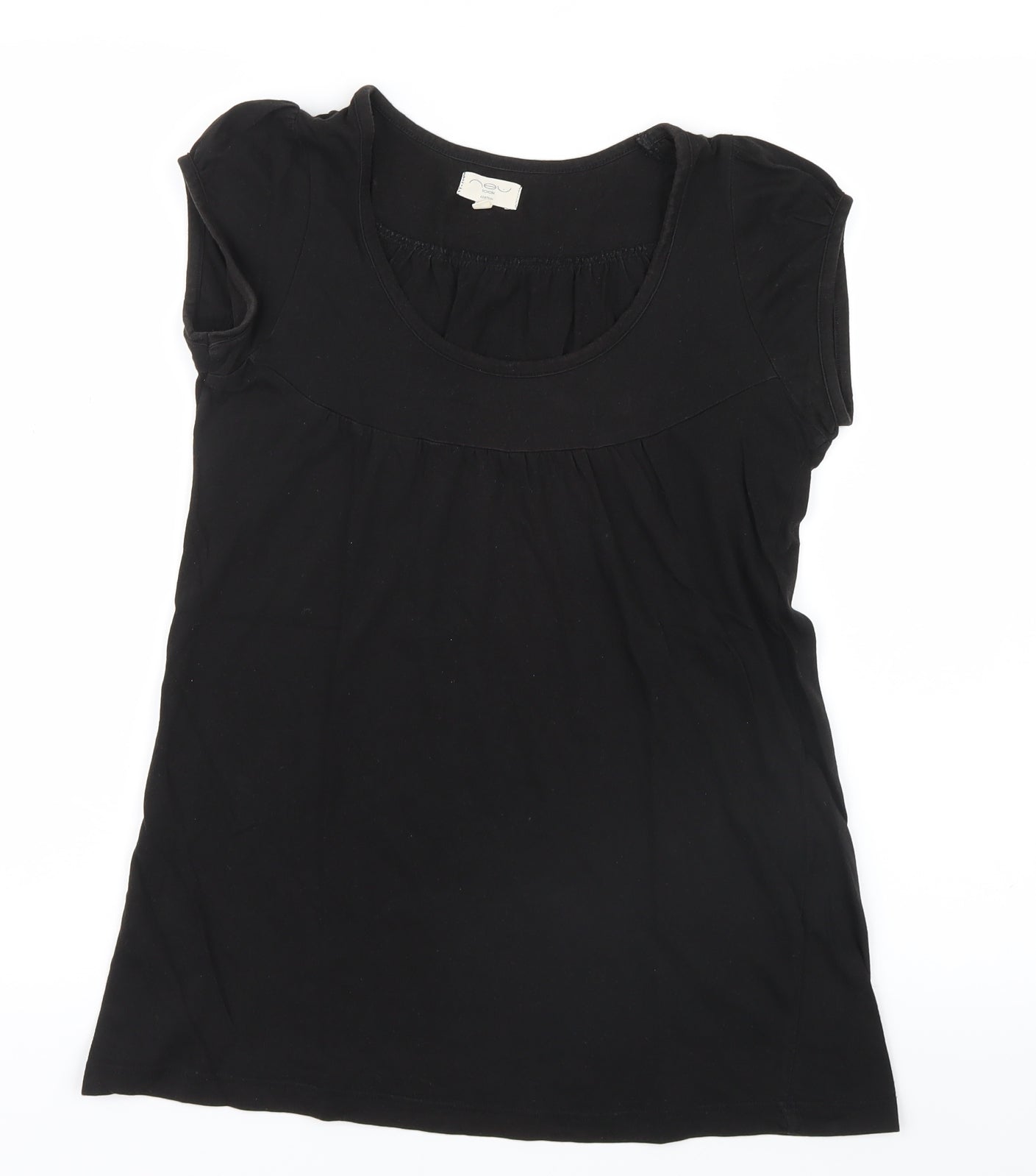 New Look Womens Black   Basic T-Shirt Size 8