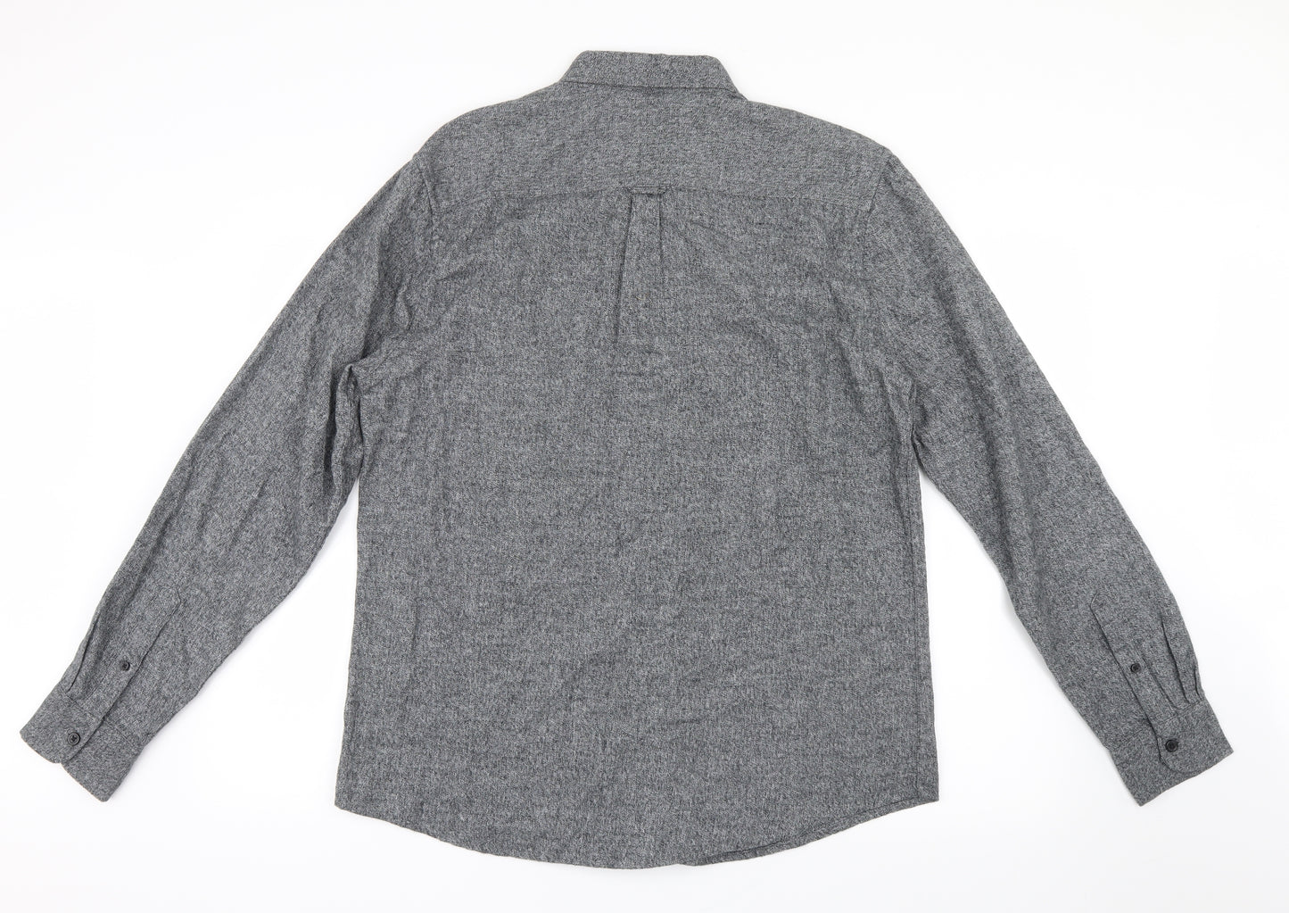Primark Mens Grey    Button-Up Size L