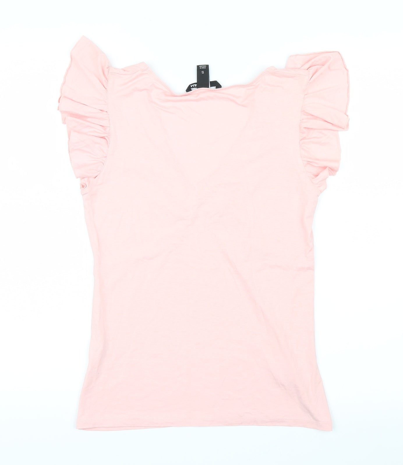 H&M Womens Pink   Basic T-Shirt Size S