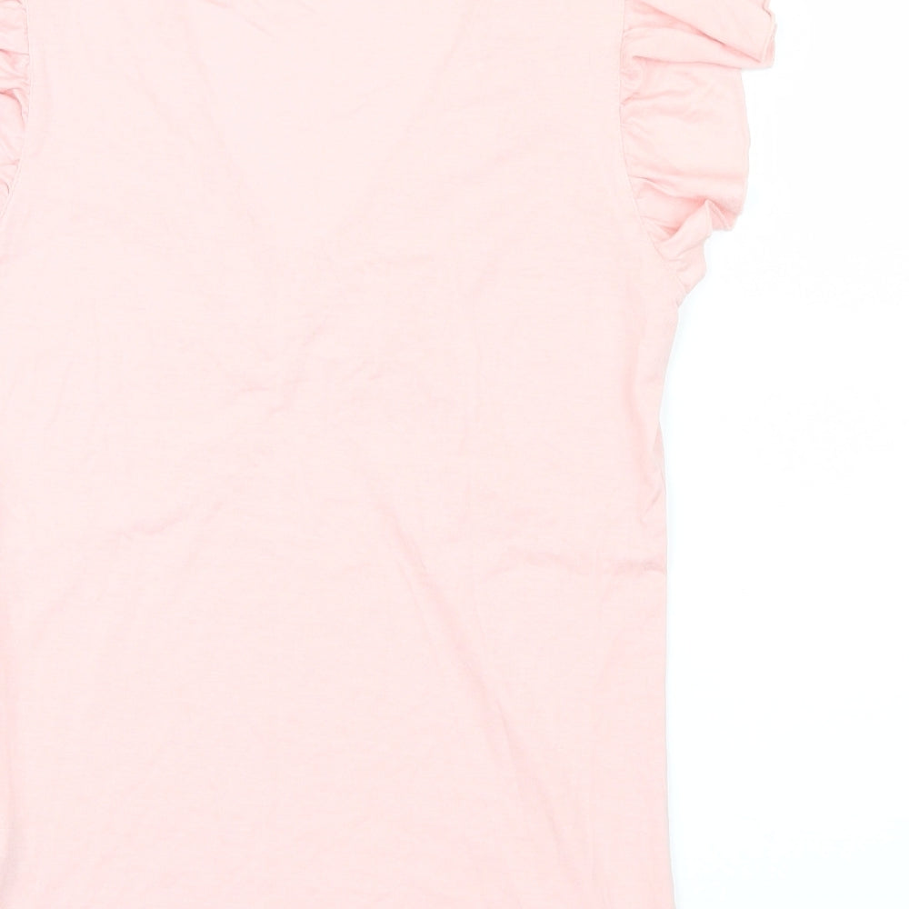 H&M Womens Pink   Basic T-Shirt Size S