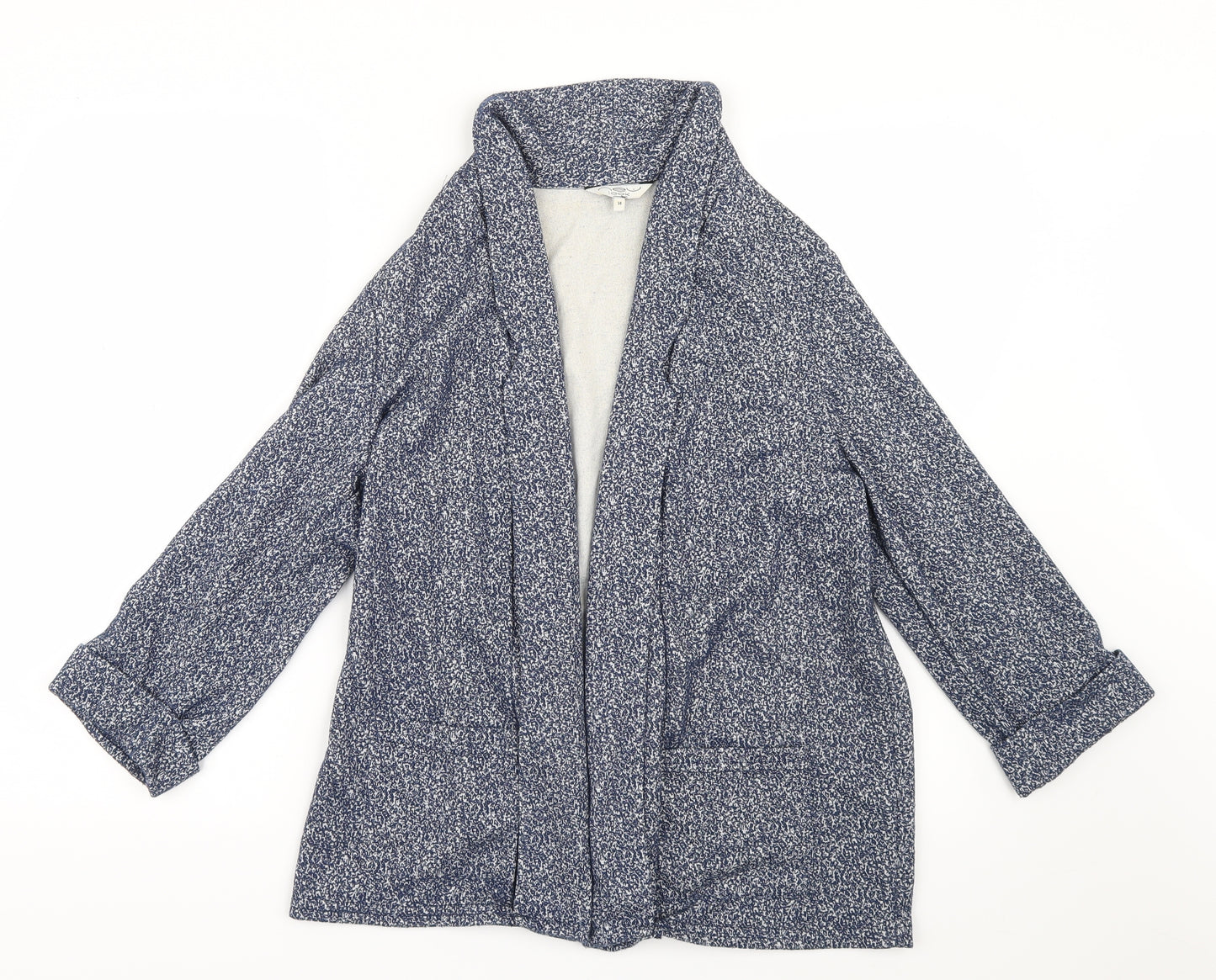New Look Womens Blue   Cardigan Jumper Size 14