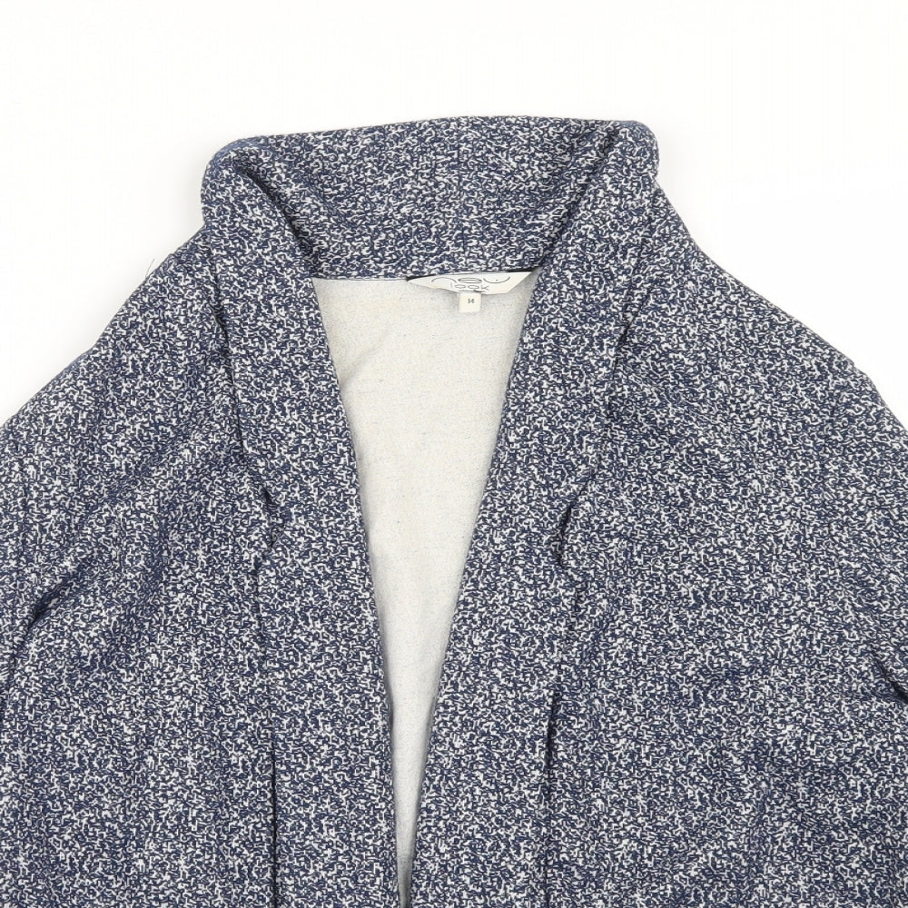 New Look Womens Blue   Cardigan Jumper Size 14