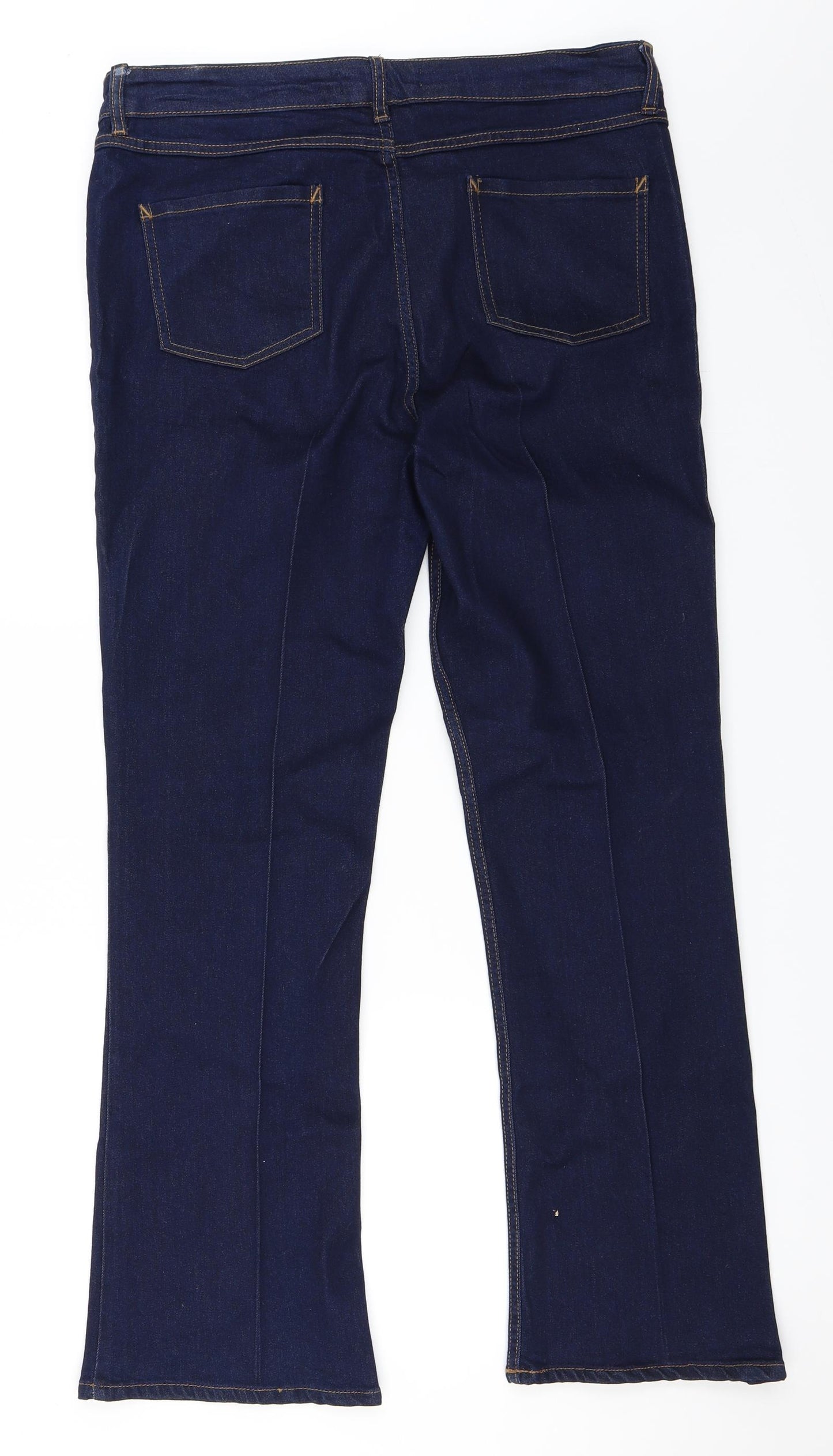 Papaya Womens Blue  Denim Straight Jeans Size 14 L29 in