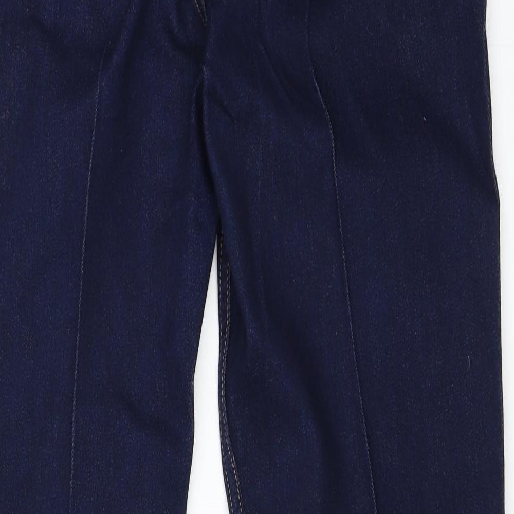 Papaya Womens Blue  Denim Straight Jeans Size 14 L29 in
