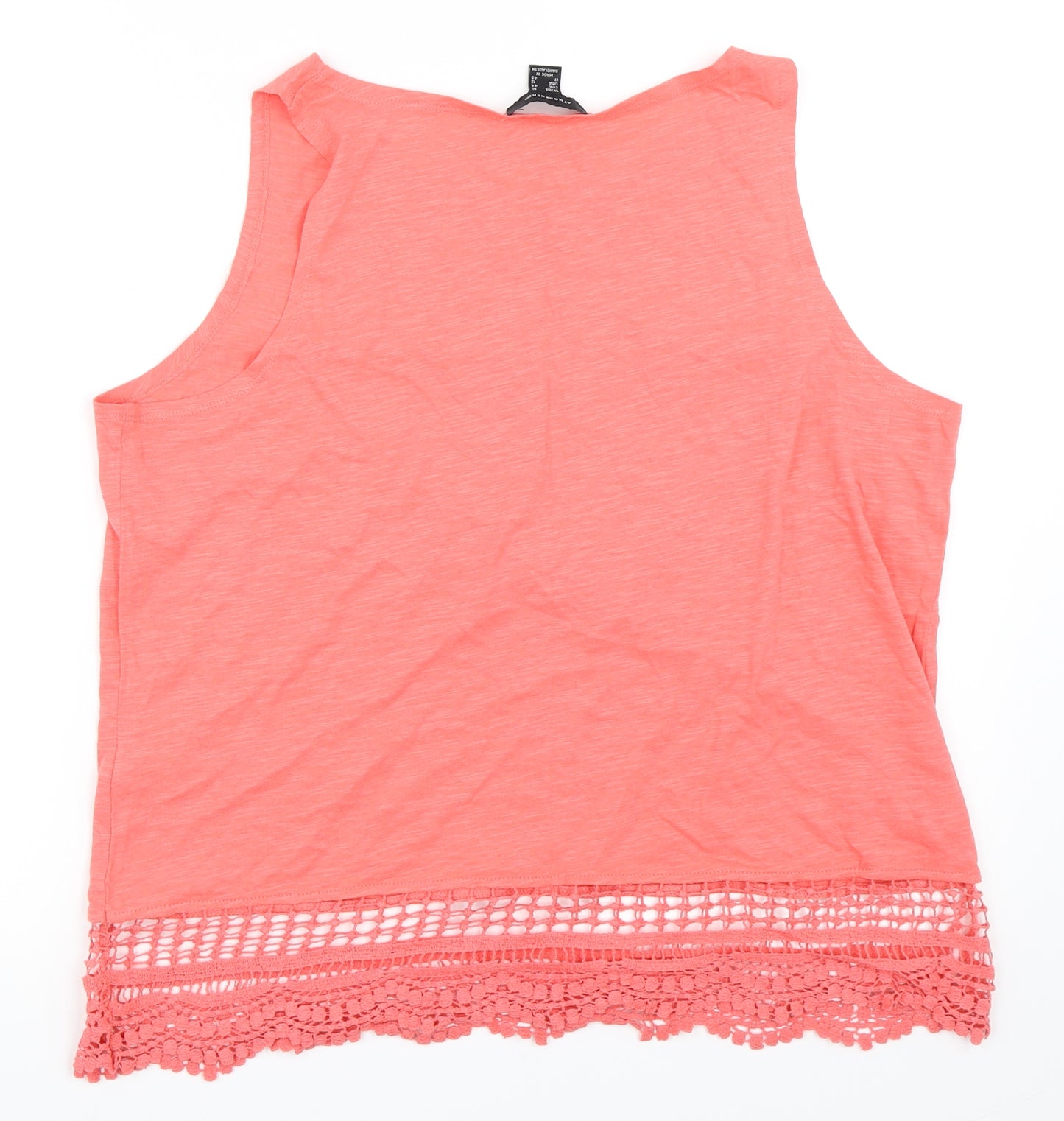 Atmosphere Womens Pink   Basic Tank Size 16