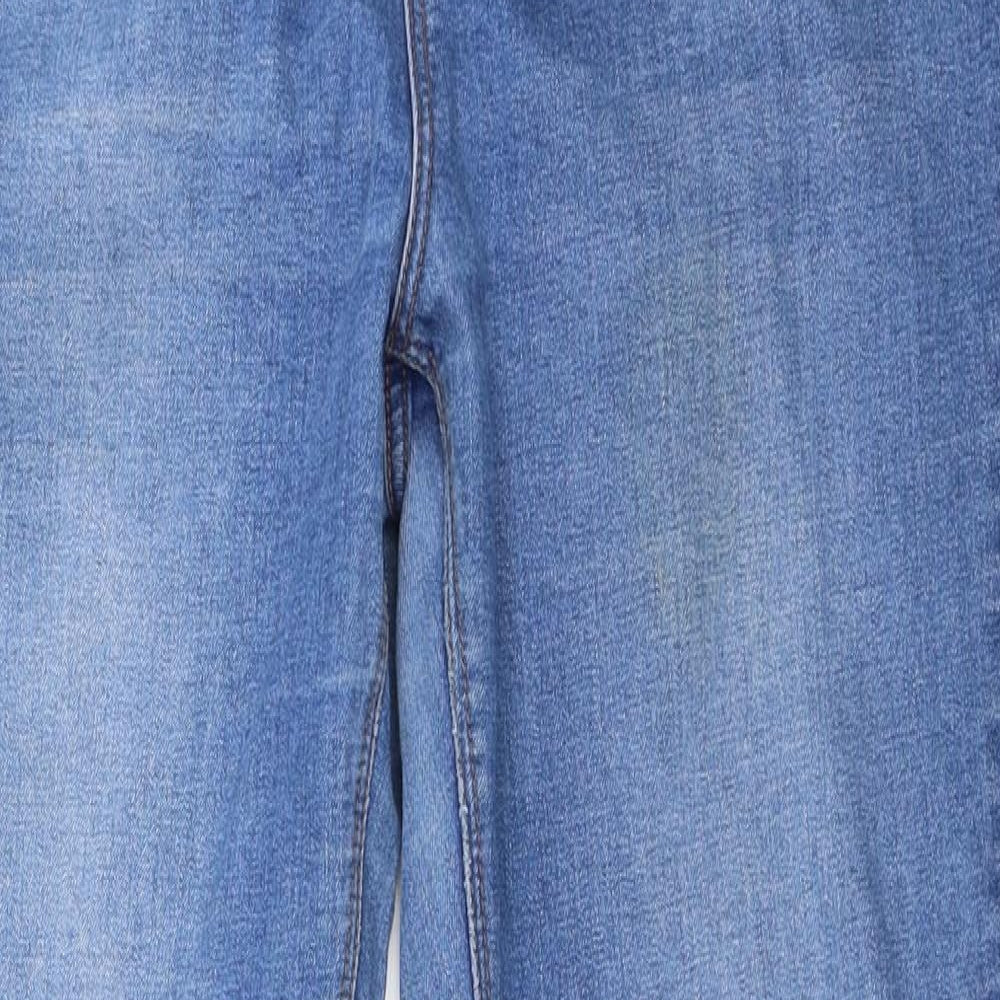 New Look Womens Blue  Denim Skinny Jeans Size 14 L30 in - Super Skinny