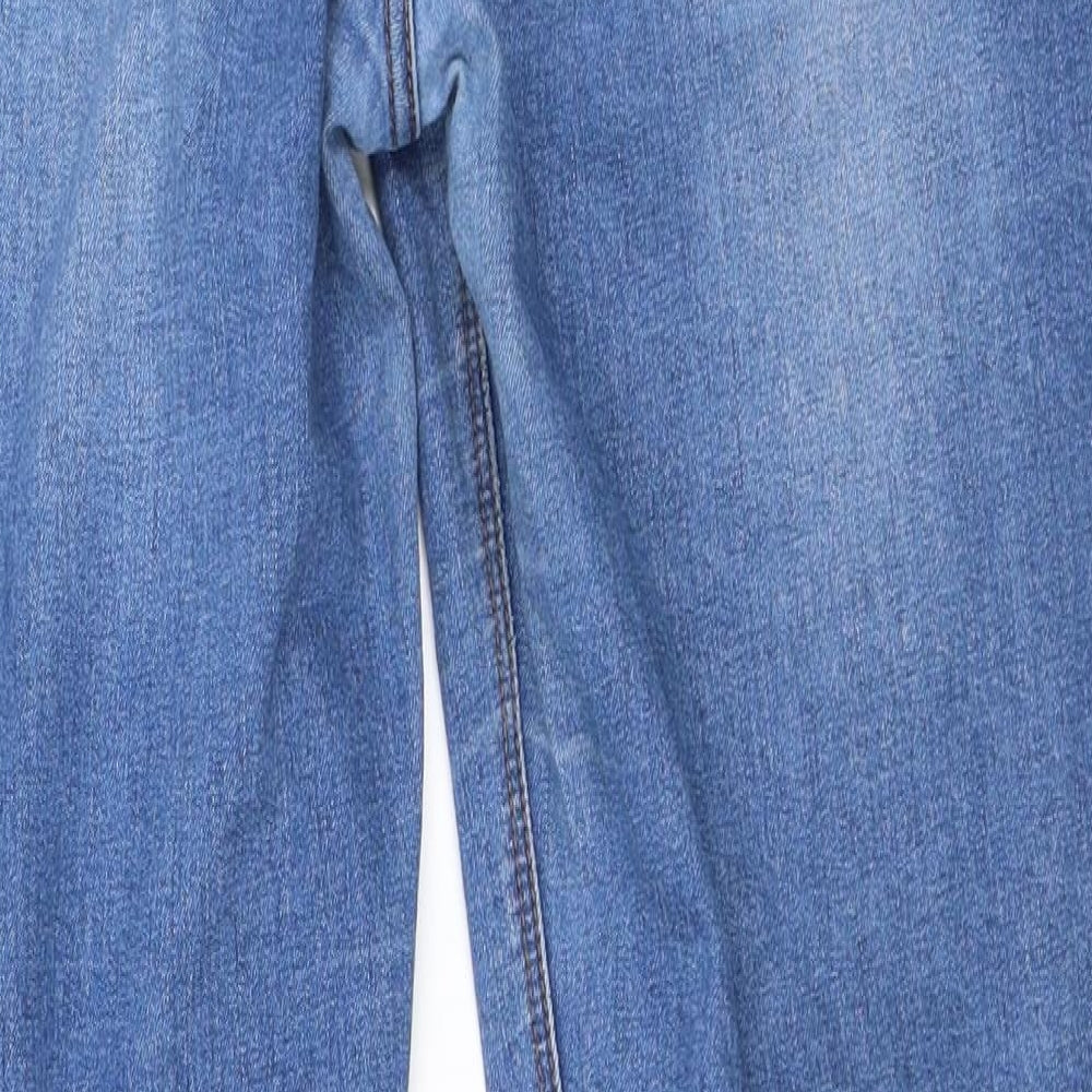 New Look Womens Blue  Denim Skinny Jeans Size 14 L30 in - Super Skinny