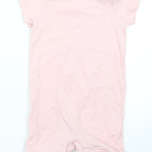 H&M Girls Pink   Babygrow One-Piece Size 18-24 Months  - Minnie Mouse