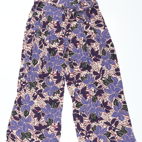 George Womens Blue   Cropped Trousers Size S L21 in