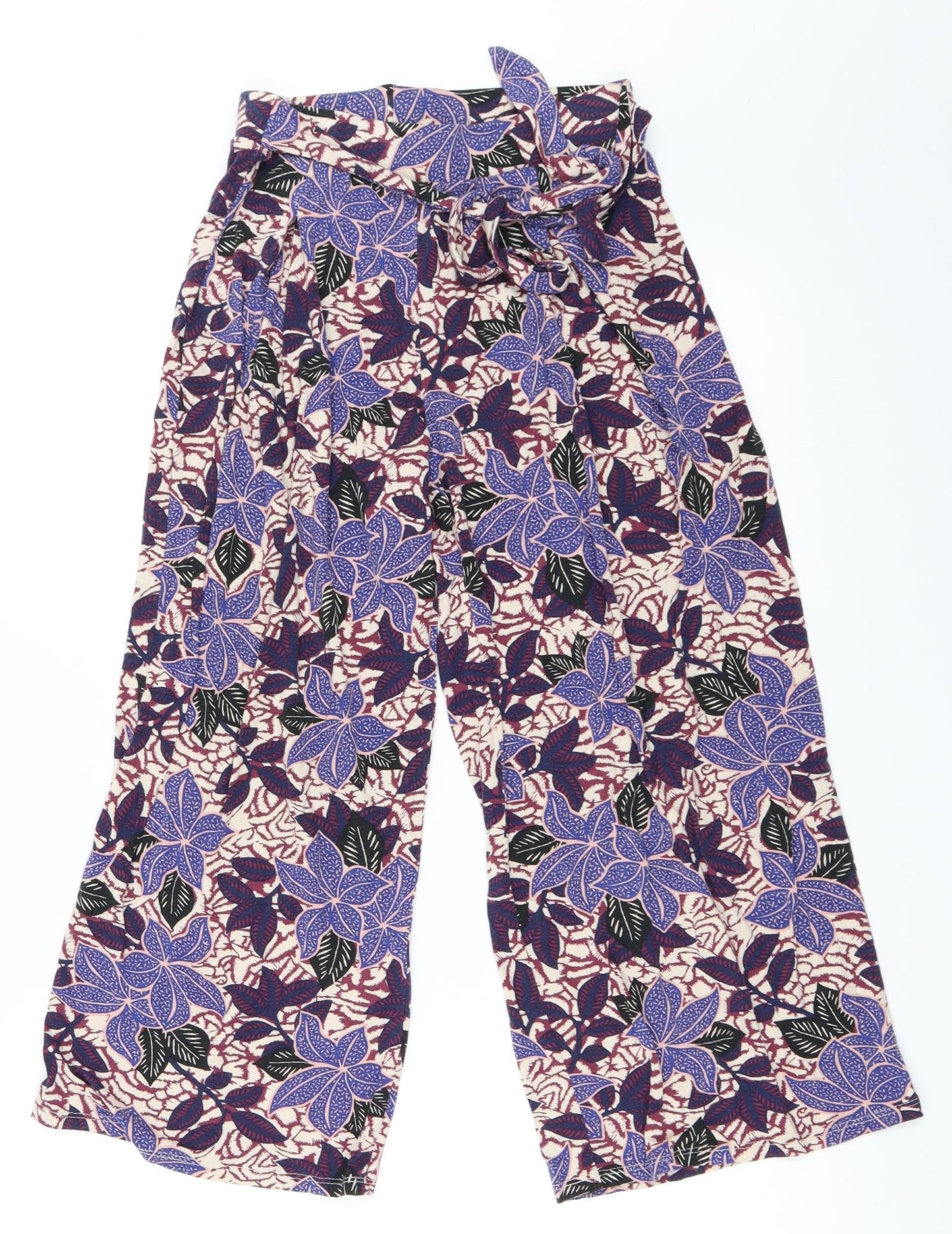 George Womens Blue   Cropped Trousers Size S L21 in