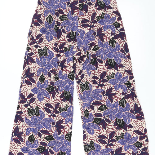 George Womens Blue   Cropped Trousers Size S L21 in