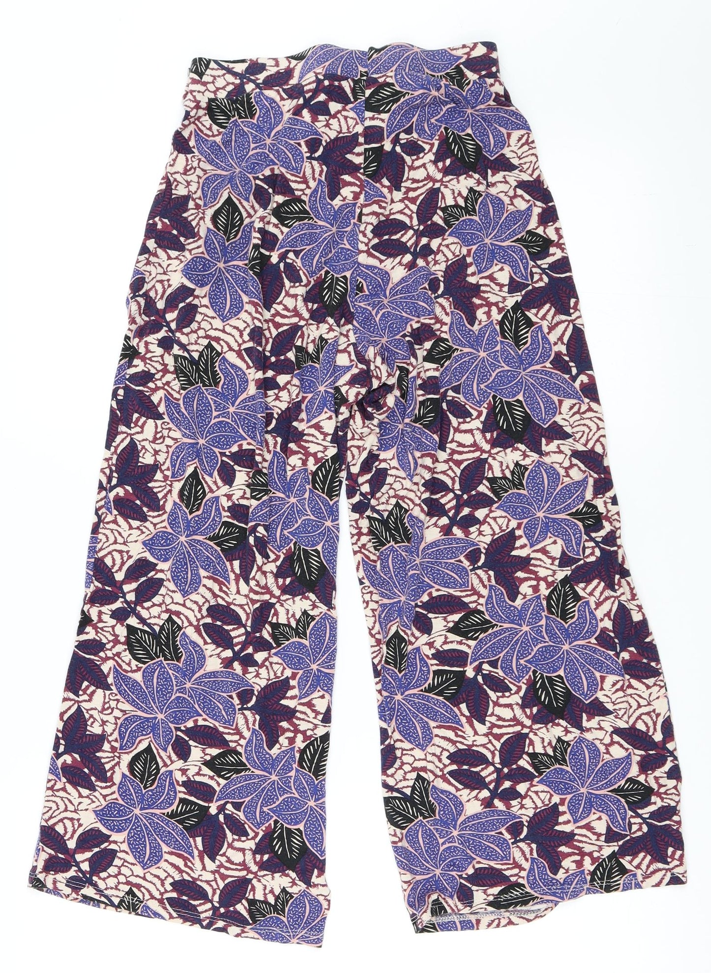 George Womens Blue   Cropped Trousers Size S L21 in