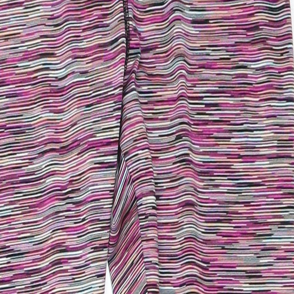 F&F Womens Pink   Compression Leggings Size M L27 in