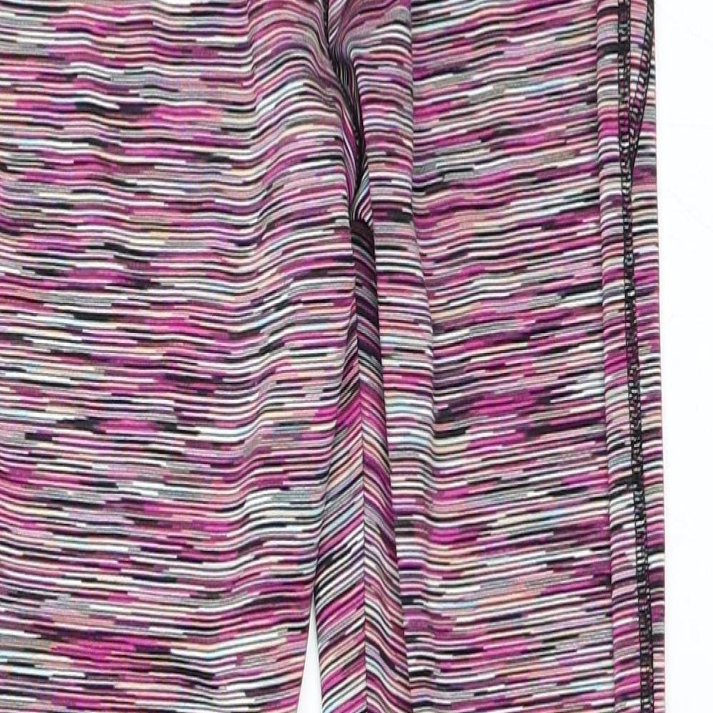 F&F Womens Pink   Compression Leggings Size M L27 in