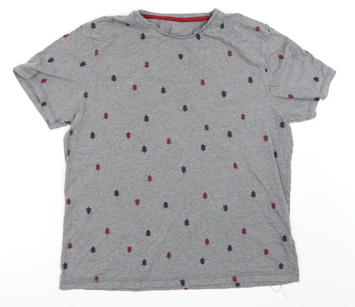 F&F Mens Grey T-Shirt Size L