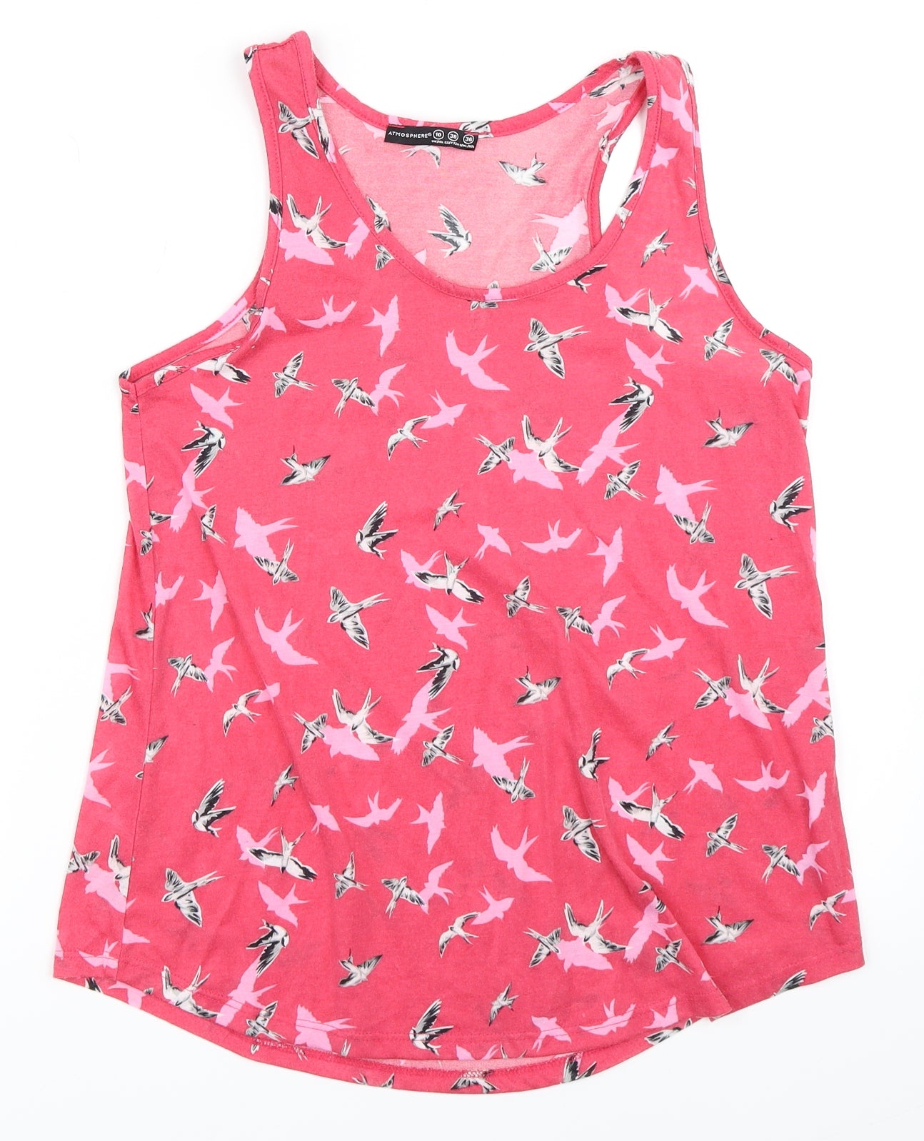 Atmosphere Womens Pink   Basic Tank Size 10