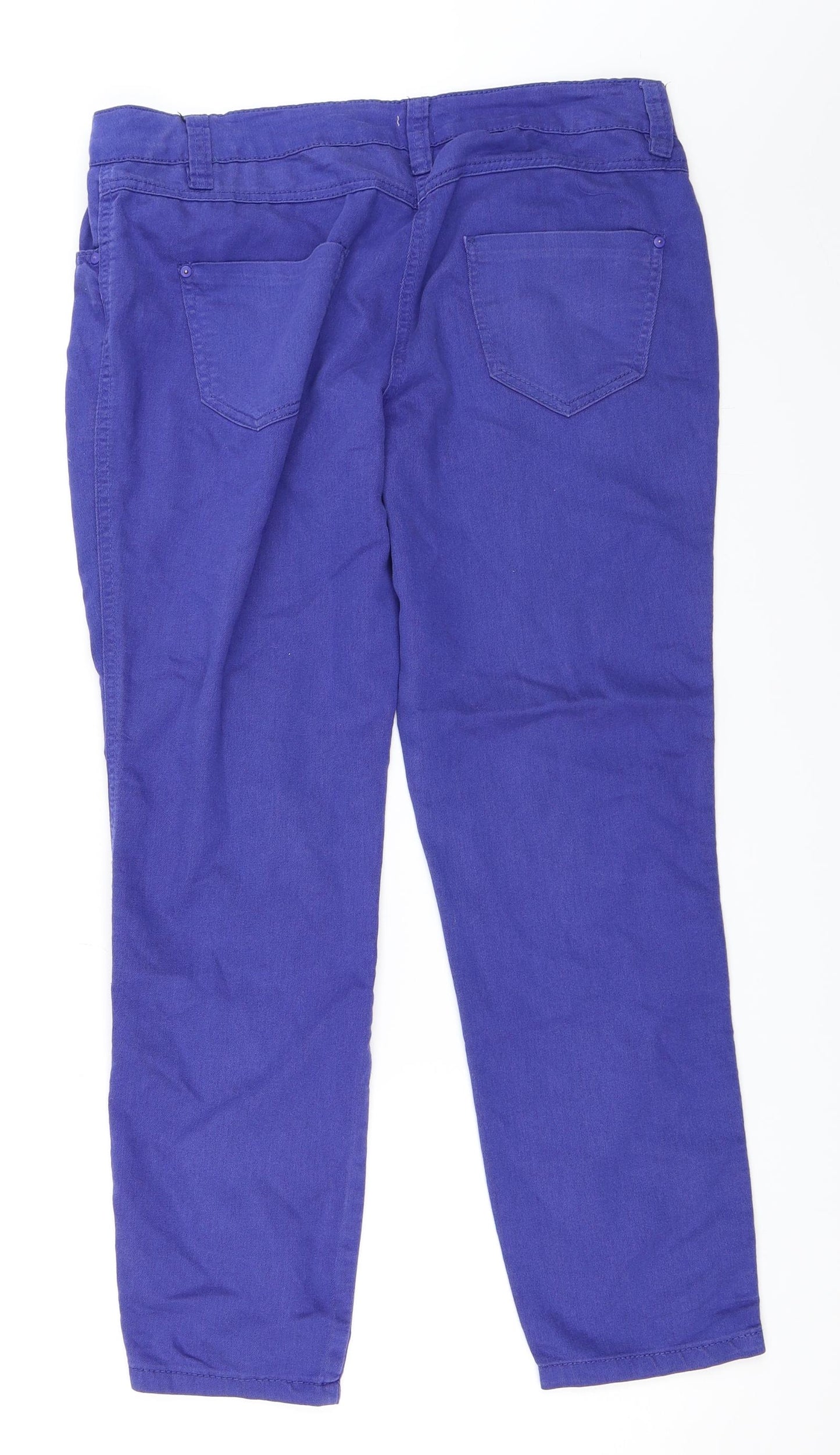 F&F Womens Blue   Straight Jeans Size 12 L27 in