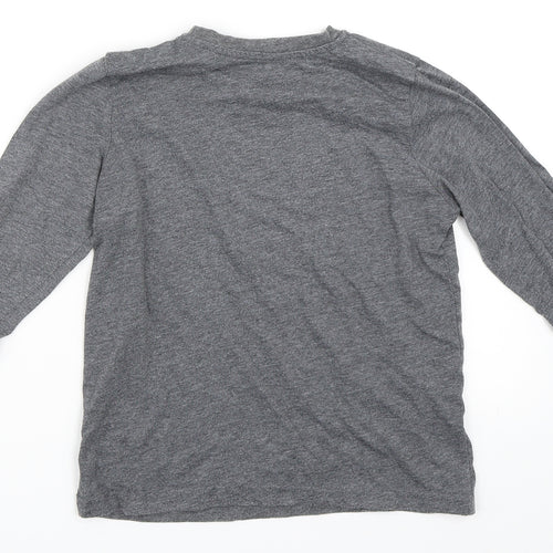 Primark Boys Grey   Basic T-Shirt Size 7-8 Years