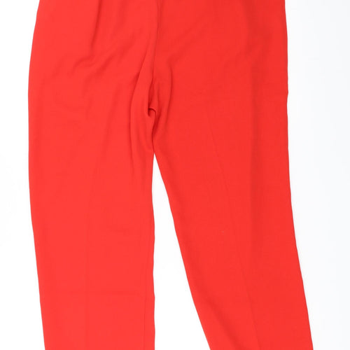 Primark Womens Red   Trousers  Size 12 L28 in