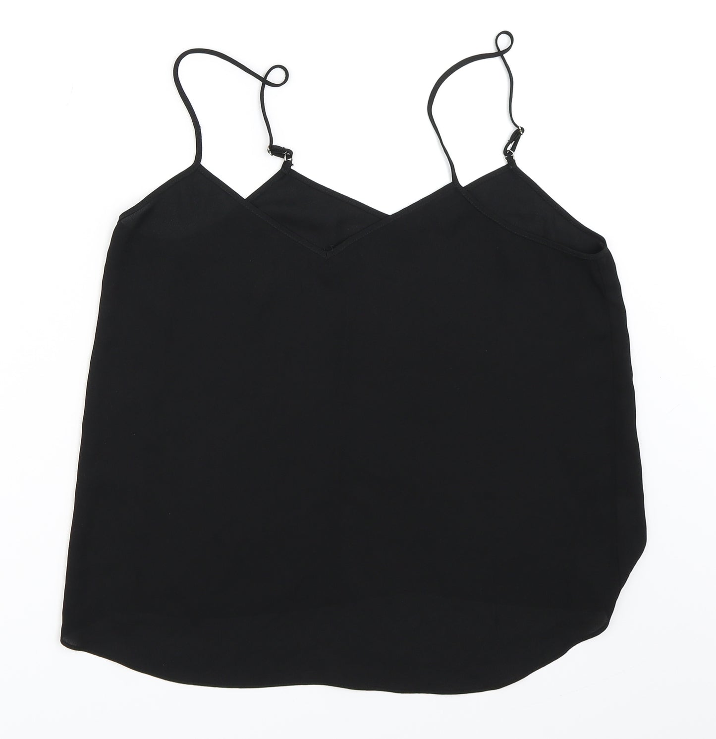 River Island Womens Black   Camisole Blouse Size 12
