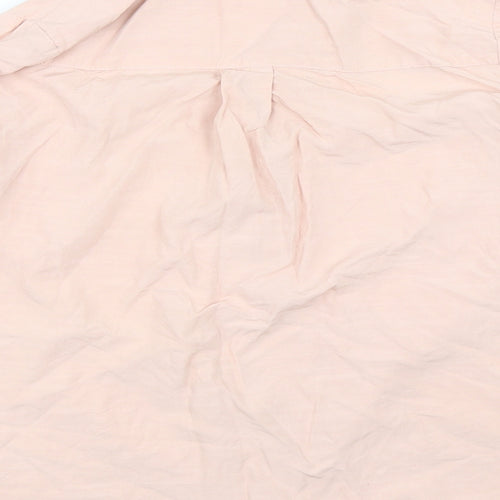 Dorothy Perkins Womens Pink   Basic Button-Up Size 8