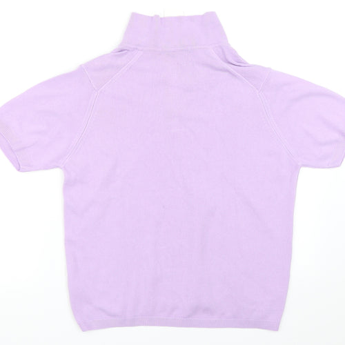 Marks and Spencer Womens Purple   Pullover Jumper Size 16