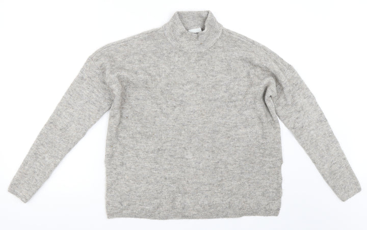 Noisy may Womens Grey Pullover Jumper Size M