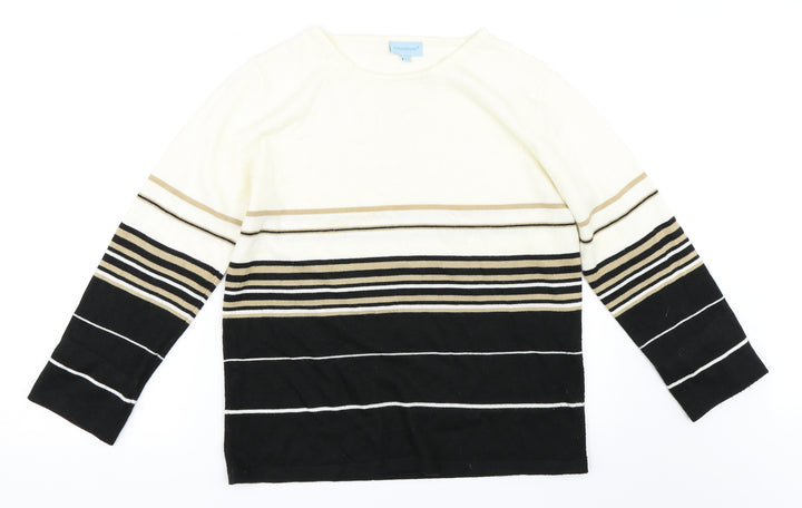 Atmosphere Womens Beige   Pullover Jumper Size 12