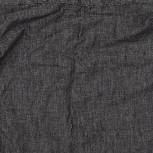 Ben Sherman Boys Black  Denim Basic Button-Up Size 12-13 Years