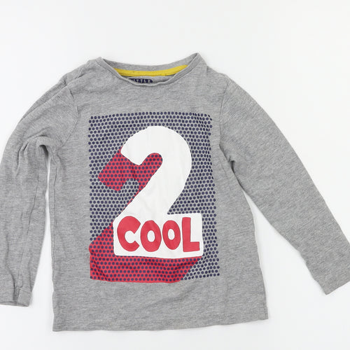 TU Boys Grey Houndstooth  Basic Casual Size 3-4 Years