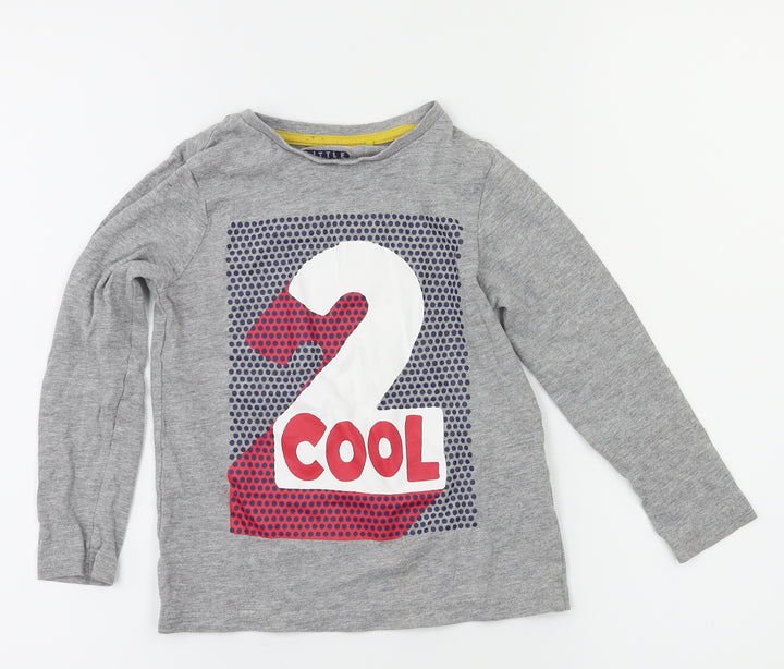 TU Boys Grey Houndstooth Basic Casual Size 3-4 Years