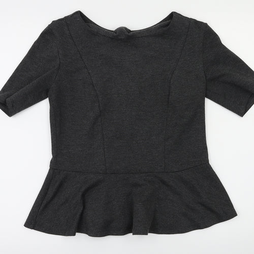 amphora Womens Grey   Basic T-Shirt Size M