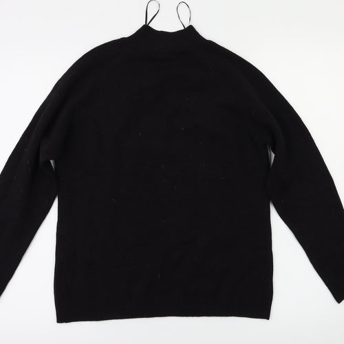 Filati Womens Black   Pullover Jumper Size M