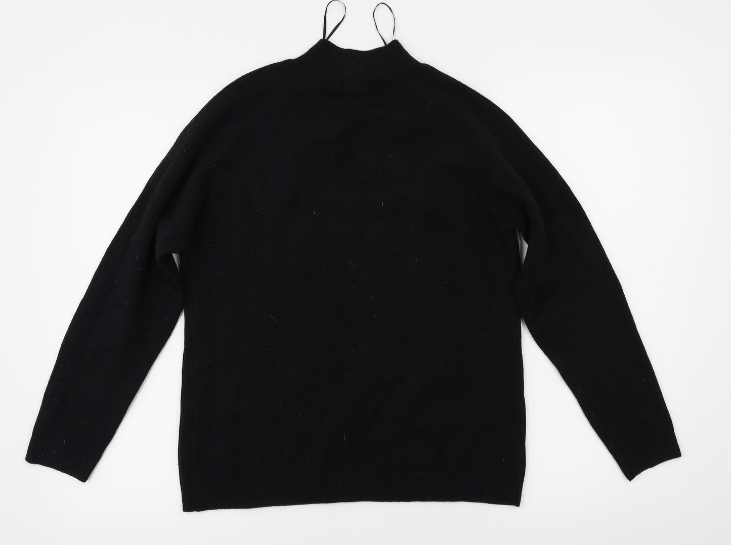 Filati Womens Black   Pullover Jumper Size M