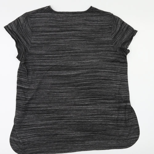 payapa Womens Black   Basic T-Shirt Size 12