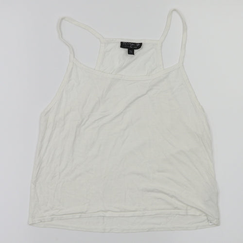 top shop Womens White   Basic T-Shirt Size 6