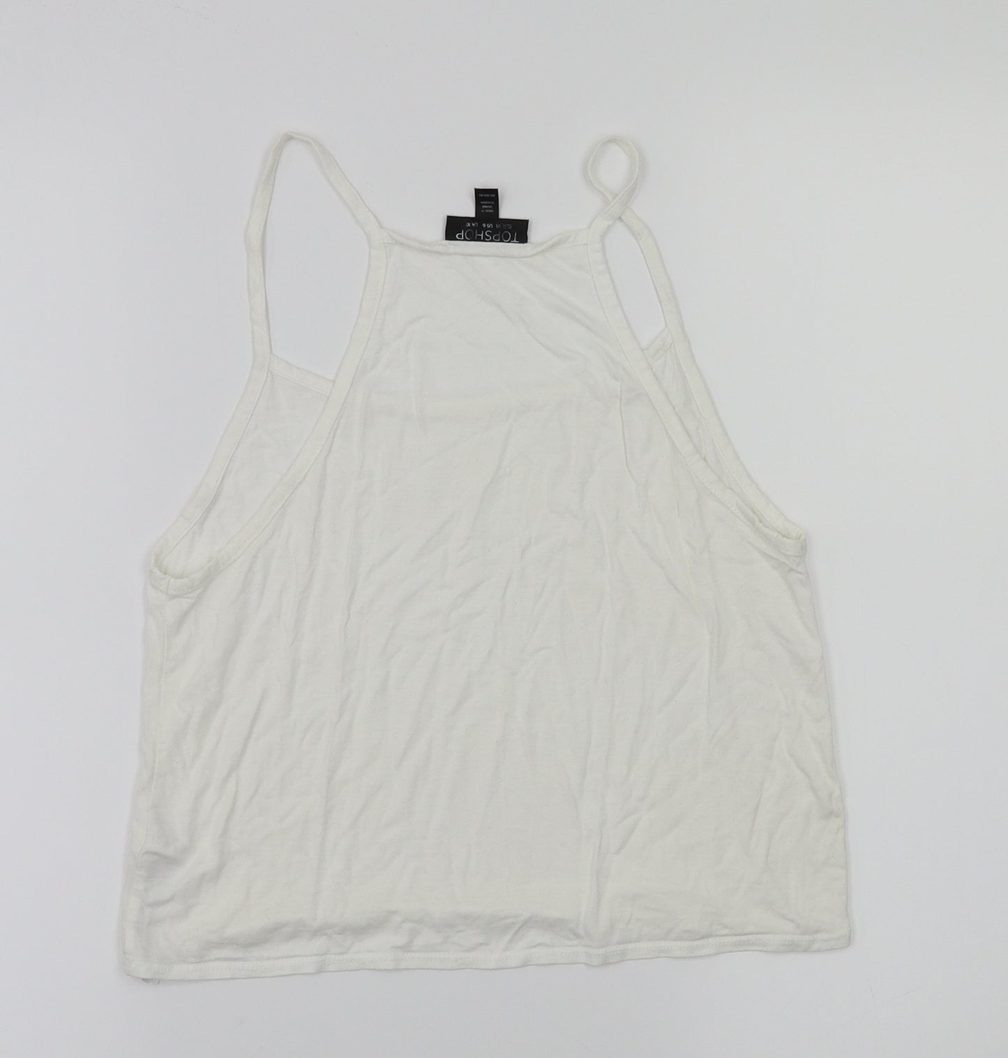 top shop Womens White   Basic T-Shirt Size 6