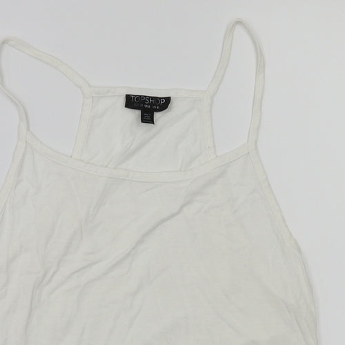 top shop Womens White   Basic T-Shirt Size 6