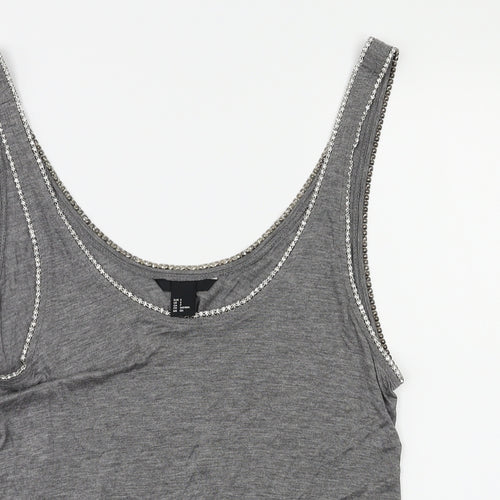 Mens Grey    T-Shirt Size S