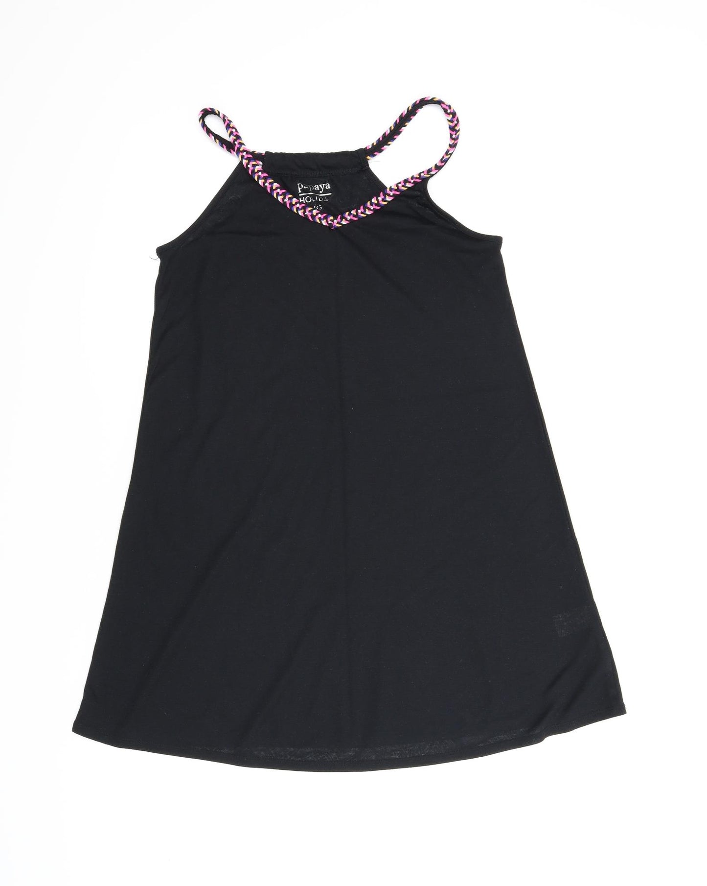 Papaya Womens Black   Tunic Blouse Size 8