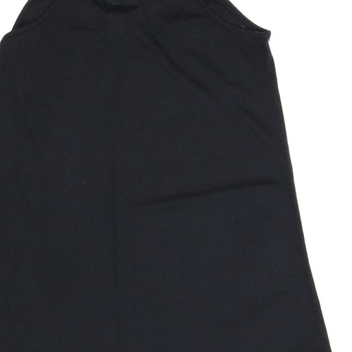 Papaya Womens Black   Tunic Blouse Size 8