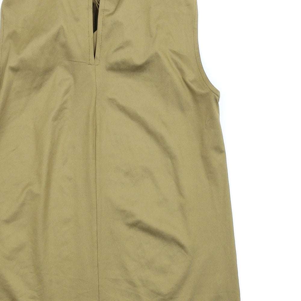 H&M Womens Green   Basic Blouse Size XS