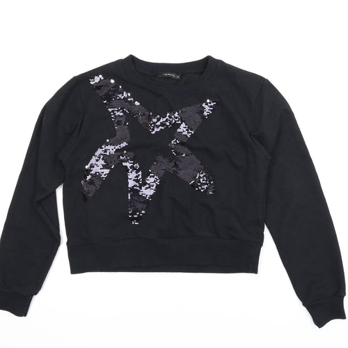 Trendyol Womens Black   Pullover Jumper Size XS