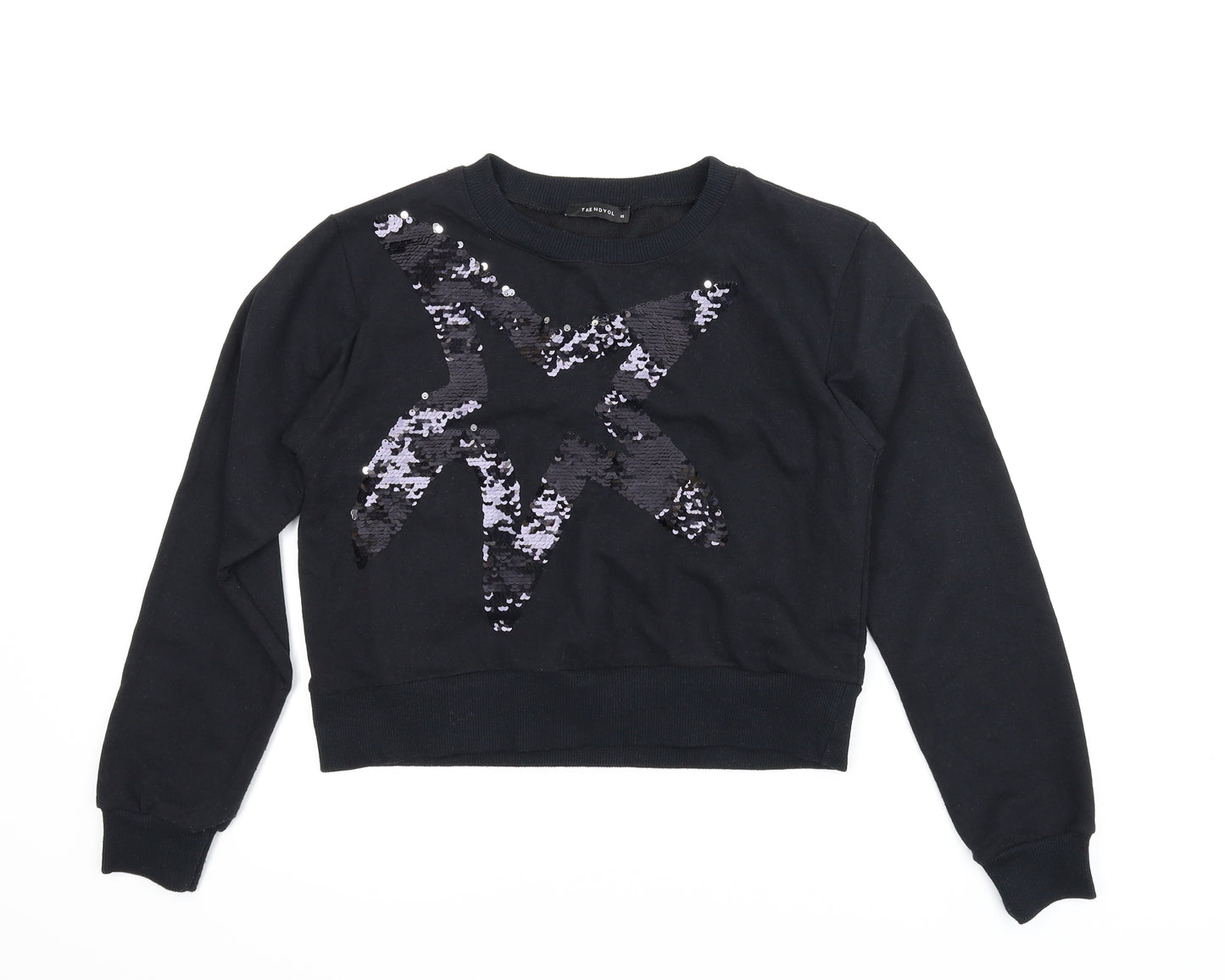 Trendyol Womens Black   Pullover Jumper Size XS