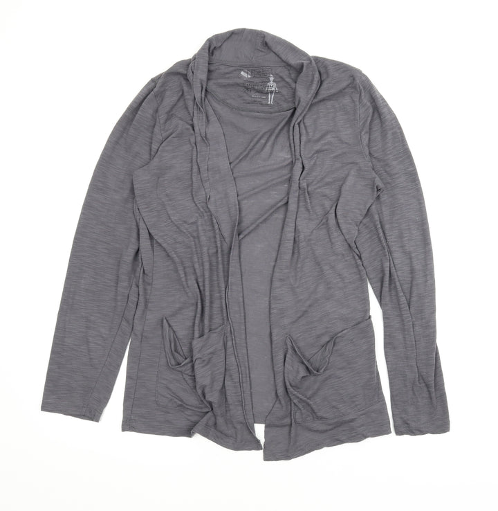 Blue Inc Womens Grey   Cardigan Jumper Size M